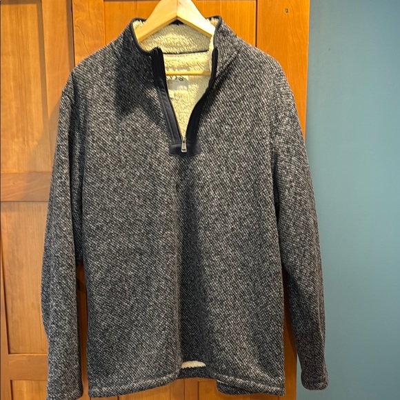 Orvis Other - Orvis- Men's Navy/Gray Quarter-Zip pull over